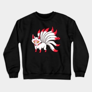 Japanese Yokai figure - Kawaii Kitsune Crewneck Sweatshirt